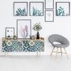 30 Vinilos Muebles De Azulejos Marcus - Adhesivo De Pared - Revestimiento Sticker Mural Decorativo - 75x90cm-30stickers15x15cm