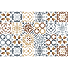 24 Vinilos Muebles De Azulejos Filiposio - Adhesivo De Pared - Revestimiento Sticker Mural Decorativo - 40x60cm-24stickers10x10cm