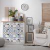 60 Vinilos Muebles De Azulejos Senna - Adhesivo De Pared - Revestimiento Sticker Mural Decorativo - 60x100cm-60stickers10x10cm