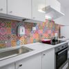 60 Vinilo Baldosas Azulejos Aida - Adhesivo De Pared - Revestimiento Sticker Mural Decorativo - 60x100cm-60stickers10x10cm