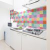 30 Vinilo Baldosas Azulejos Thiphania - Adhesivo De Pared - Revestimiento Sticker Mural Decorativo - 100x120cm-30stickers20x20cm