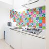 60 Vinilo Baldosas Azulejos Rianah - Adhesivo De Pared - Revestimiento Sticker Mural Decorativo - 90x150cm-60stickers15x15cm