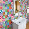 60 Vinilo Baldosas Azulejos Rianah - Adhesivo De Pared - Revestimiento Sticker Mural Decorativo - 90x150cm-60stickers15x15cm