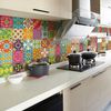 30 Vinilo Baldosas Azulejos Josepa - Adhesivo De Pared - Revestimiento Sticker Mural Decorativo - 100x120cm-30stickers20x20cm