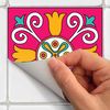 30 Vinilo Baldosas Azulejos Josepa - Adhesivo De Pared - Revestimiento Sticker Mural Decorativo - 100x120cm-30stickers20x20cm