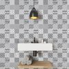 24 Vinilos Azulejos Amadina - Adhesivo De Pared - Revestimiento Sticker Mural Decorativo - 80x120cm-24stickers20x20cm