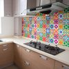 30 Vinilo Baldosas Azulejos Zorana - Adhesivo De Pared - Revestimiento Sticker Mural Decorativo - 50x60cm-30stickers10x10cm