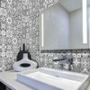 30 Vinilo Baldosas Azulejos Benjamin - Adhesivo De Pared - Revestimiento Sticker Mural Decorativo - 50x60cm-30stickers10x10cm