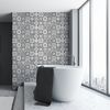 60 Vinilos Baldosas De Cemento Azulejos Beny - Adhesivo Pared - Sticker Revestimiento - 60x100cm-60stickers10x10cm