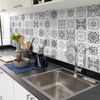 30 Vinilo Baldosas Azulejos Yanet - Adhesivo De Pared - Revestimiento Sticker Mural Decorativo - 100x120cm-30stickers20x20cm