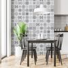 30 Vinilo Baldosas Azulejos Yanet - Adhesivo De Pared - Revestimiento Sticker Mural Decorativo - 75x90cm-30stickers15x15cm