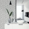 24 Vinilos Terrazzo Carlofort - Adhesivo De Pared - Revestimiento Sticker Mural Decorativo - 40x60cm-24stickers10x10cm