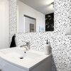 24 Vinilos Terrazzo Taormina - Adhesivo De Pared - Revestimiento Sticker Mural Decorativo - 80x120cm-24stickers20x20cm