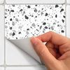 60 Vinilo Baldosas Terrazzo Catane - Adhesivo De Pared - Revestimiento Sticker Mural Decorativo - 60x100cm-60stickers10x10cm