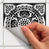 9 Vinilos Azulejos Amadona - Adhesivo De Pared - Revestimiento Sticker Mural Decorativo - 30x30cm-9stickers10x10cm