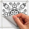 30 Vinilo Baldosas Azulejos Lizana - Adhesivo De Pared - Revestimiento Sticker Mural Decorativo - 100x120cm-30stickers20x20cm