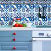 9 Vinilos Azulejos Paulindra - Adhesivo De Pared - Revestimiento Sticker Mural Decorativo - 60x60cm-9stickers20x20cm