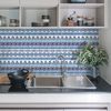 24 Vinilos Azulejos Étnico Kisangani - Adhesivo De Pared - Revestimiento Sticker Mural Decorativo - 80x120cm-24stickers20x20cm