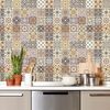 30 Vinilo Baldosas Azulejos Riggioni - Adhesivo De Pared - Revestimiento Sticker Mural Decorativo - 100x120cm-30stickers20x20cm