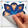 30 Vinilo Baldosas Azulejos Concezo - Adhesivo De Pared - Revestimiento Sticker Mural Decorativo - 100x120cm-30stickers20x20cm