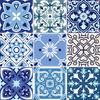 9 Vinilos Azulejos Omodossola - Adhesivo De Pared - Revestimiento Sticker Mural Decorativo - 30x30cm-9stickers10x10cm