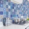 60 Vinilos Baldosas De Cemento Azulejos Tarinoh - Adhesivo Pared - Sticker Revestimiento - 90x150cm-60stickers15x15cm
