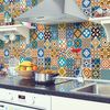 30 Vinilo Baldosas Azulejos Grenadia - Adhesivo De Pared - Revestimiento Sticker Mural Decorativo - 50x60cm-30stickers10x10cm