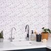 24 Vinilos Terrazzo Tica - Adhesivo De Pared - Revestimiento Sticker Mural Decorativo - 60x90cm-24stickers15x15cm