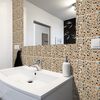 24 Vinilos Terrazzo Filipo - Adhesivo De Pared - Revestimiento Sticker Mural Decorativo - 40x60cm-24stickers10x10cm