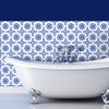 60 Vinilos Azulejos Oriental Qena - Adhesivo De Pared - Revestimiento Sticker Mural Decorativo - 120x200cm-60stickers20x20cm