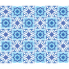 30 Vinilos Baldosas De Cemento Azulejos Renzo - Adhesivo Pared - Sticker Revestimiento - 75x90cm-30stickers15x15cm