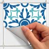 30 Vinilo Baldosas Azulejos Cedrez - Adhesivo De Pared - Revestimiento Sticker Mural Decorativo - 100x120cm-30stickers20x20cm