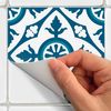 9 Vinilos Azulejos Gretella - Adhesivo De Pared - Revestimiento Sticker Mural Decorativo - 45x45cm-9stickers15x15cm