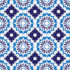 9 Vinilos Azulejos Claudia - Adhesivo De Pared - Revestimiento Sticker Mural Decorativo - 45x45cm-9stickers15x15cm