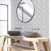 60 Vinilo Baldosas Azulejos Bethania - Adhesivo De Pared - Revestimiento Sticker Mural Decorativo - 90x150cm-60stickers15x15cm