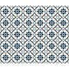30 Vinilos Baldosas De Cemento Azulejos Ondina - Adhesivo Pared - Sticker Revestimiento - 75x90cm-30stickers15x15cm