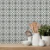 9 Vinilos Azulejos Floriana - Adhesivo De Pared - Revestimiento Sticker Mural Decorativo - 45x45cm-9stickers15x15cm