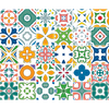 30 Vinilo Baldosas Azulejos Savina - Adhesivo De Pared - Revestimiento Sticker Mural Decorativo - 75x90cm-30stickers15x15cm