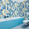 60 Vinilo Baldosas Azulejos Rina - Adhesivo De Pared - Revestimiento Sticker Mural Decorativo - 120x200cm-60stickers20x20cm