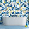 60 Vinilo Baldosas Azulejos Rina - Adhesivo De Pared - Revestimiento Sticker Mural Decorativo - 120x200cm-60stickers20x20cm