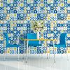60 Vinilo Baldosas Azulejos Rina - Adhesivo De Pared - Revestimiento Sticker Mural Decorativo - 90x150cm-60stickers15x15cm