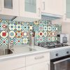 9 Vinilos Azulejos Vincento - Adhesivo De Pared - Revestimiento Sticker Mural Decorativo - 30x30cm-9stickers10x10cm