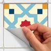 9 Vinilos Azulejos Vincento - Adhesivo De Pared - Revestimiento Sticker Mural Decorativo - 30x30cm-9stickers10x10cm