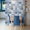 30 Vinilo Baldosas Azulejos Martinho - Adhesivo De Pared - Revestimiento Sticker Mural Decorativo - 50x60cm-30stickers10x10cm