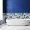 30 Vinilo Baldosas Azulejos Martinho - Adhesivo De Pared - Revestimiento Sticker Mural Decorativo - 50x60cm-30stickers10x10cm