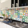 60 Vinilo Baldosas Azulejos Joana - Adhesivo De Pared - Revestimiento Sticker Mural Decorativo - 60x100cm-60stickers10x10cm