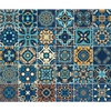 30 Vinilos Baldosas De Cemento Azulejos Domitia - Adhesivo Pared - Sticker Revestimiento - 75x90cm-30stickers15x15cm