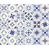 30 Vinilo Baldosas Azulejos Columbiani - Adhesivo De Pared - Revestimiento Sticker Mural Decorativo - 50x60cm-30stickers10x10cm