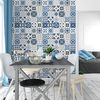 24 Vinilos Azulejos Florida - Adhesivo De Pared - Revestimiento Sticker Mural Decorativo - 60x90cm-24stickers15x15cm