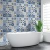 60 Vinilo Baldosas Azulejos Gallia - Adhesivo De Pared - Revestimiento Sticker Mural Decorativo - 120x200cm-60stickers20x20cm